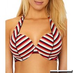Summer Halter Bikini Top Disco Stripe B07JNB5KTN